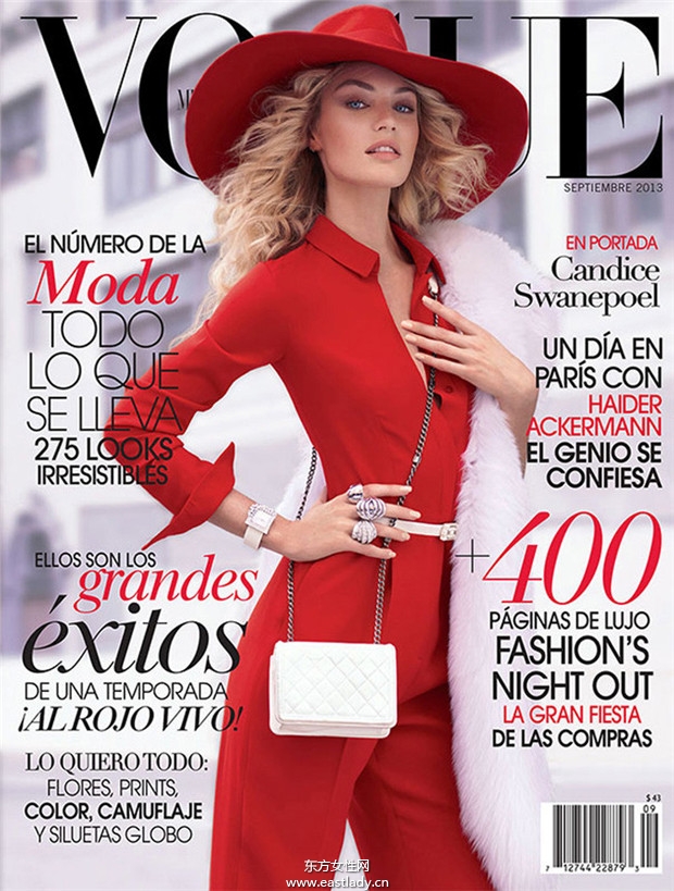 Candice Swanepoel《Vogue》2013年9月墨西哥版