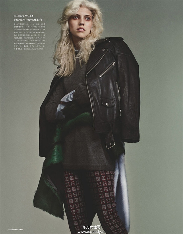 Devon Windsor《Numero》2014年7月日本版